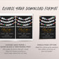 In My Twenties Era Invitation Editable Template, Friendship Bracelet Party Invite, Twentieth 20th Birthday Girl Eras Music Black Gold Evite