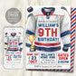 Hockey Birthday Invitation Editable Template