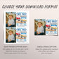 Monster Truck 2nd Birthday Invitation With Photo Editable Template, Growing Up Two Fast Party Bash Invite, Crush On Over Second Birthday