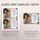 Butterflies and Bugs Joint Siblings Birthday Invitation With Photo Editable Template, Twins Girl Boy Butterfly Insect Party Invite Evite