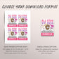 Baseball Birthday All Star VIP Pass Editable Template, Girl Game Day Party All Access Pass, Guests Name Tag Insert ID Badge Team Lanyard