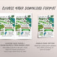 Chameleon Birthday Invitation Editable Template, Boy Reptile Lizard Party Animal Invite, Kids Chameleons Theme Nature Jungle Party Hat Evite