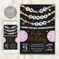 In My Dance Era Invitation Editable Template
