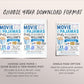 Movie and Pajamas Birthday Invitation Editable Template, Boy Slumber Party Popcorn Cinema Movie Ticket Invite, Sleepover Kids Party Evite