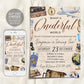 What A Onderful World First Birthday Invitation Editable Template