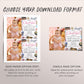 What A Onederful World First Birthday Invitation With Photo Editable Template, Girl Travel Around the World Party Invite, Vintage Map Evite