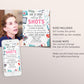 Nurse Retirement Invitation With Photo Editable Template, She Is Done Calling The Shots Retire Invite, RN Retirement Party Medical Evite