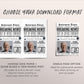Out Of Office Forever Retirement Invitation Editable Template, Newspaper Retirement Surprise Party Invite, Retire Career Farewell Evite