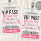 Eras Tour VIP Party Pass Editable Template