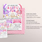 Axolotl Joint Siblings Birthday Invitation Editable Template, Sisters Twins Axolotl Alotl Fun Party Invite, Under The Sea Evite Seashells