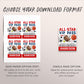 Sports Birthday All Star VIP Pass Editable Template, It's Game Time Party All Access Pass, Baseball Football Name Insert ID Badge Lanyard