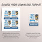 Ice Skating Birthday All Star VIP Pass Editable Template, Boy Ice Hockey Skating Rink Party All Access Pass, Guest Name Tag Insert ID Badge
