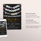In My Twenties Era Invitation Editable Template, Friendship Bracelet Party Invite, Twentieth 20th Birthday Girl Eras Music Black Gold Evite