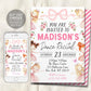 Ballet Recital Invitation Editable Template