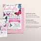 Butterfly Birthday Invitation Editable Template, Butterfly Kisses and Birthday Wishes Party Invite, Floral Butterflies Garden Nature Evite