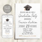 Graduation Invitation Editable Template