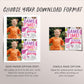 All Star Sports Birthday Invitation With Photo Editable Template, Girl It's Game Time Sports Party Invite Baseball Football Basketball Evite