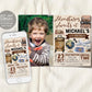 Adventure Awaits Travel Birthday Invitation With Photo Editable Template,