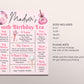Eras Tour Milestone Sign Editable Template, Girl In My Birthday Era Party Poster, It's Me Hi I'm The Birthday Girl Stats Memory Board Decor