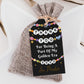 Golden Era Friendship Bracelet Favor Tags Editable Template