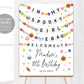 In My Spooky Girl Era Welcome Sign Editable Template