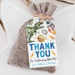 Space And Dinosaurs Birthday Favor Tags Editable Template