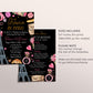 Paris Bachelorette Itinerary And Invitation Editable Template, Paris Travel Planner Invite France Girls Night Out Weekend Schedule Hen Party