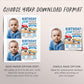 Birthday Monster Jam Birthday Invitation With Photo Editable Template, Monster Truck Party Invite, Boy Monster Truck Crush On Over Evite