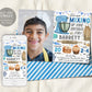 Baking Birthday Party Invitation With Photo Editable Template