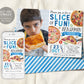 Pizza Party Birthday Invitation With Photo Editable Template