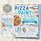 Pizza and Paint Party Birthday Invitation Editable Template