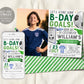 Soccer Birthday Invitation With Photo Editable Template