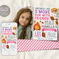 S&#39;mores Birthday Invitation With Photo Editable Template