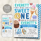 Sweet One Invitation Editable Template