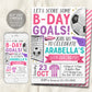 Soccer Birthday Invitation Editable Template