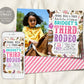 Third Rodeo Birthday Invitation With Photo Editable Template