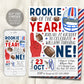 Football First Birthday Invitation Editable Template