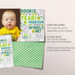 Tennis First Birthday Invitation With Photo Editable Template, Boy Wimble-One Tennis Ball Party Invite, Sports Rookie Of The Year Evite