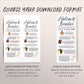 Catholic Wedding Program Editable Template, Tall Unique Catholic Ceremony Guide, Wedding Traditions Infographic, Church Order of Service
