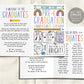 Pre-K Graduation Program Editable Template