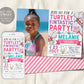 Turtley Fintastic Birthday Invitation With Photo Editable Template