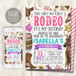 Second Rodeo Birthday Invitation Editable Template