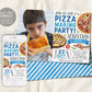 Pizza Making Party Birthday Invitation With Photo Editable Template