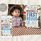 First Rodeo Birthday Invitation With Photo Editable Template