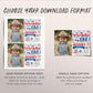 4th of July 1st Birthday Invitation With Photo Editable Template, Little Firecracker First Birthday Patriotic Party Invite Red White Blue