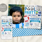 Soccer Pool Party Birthday Invitation With Photo Editable Template