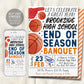 Basketball End of Season Sports Banquet Invitation Editable Template