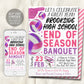 Volleyball End of Season Sports Banquet Invitation Editable Template