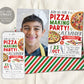 Pizza Making Party Birthday Invitation With Photo Editable Template