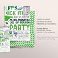 Soccer End of Season Party Invitation Editable Template, Football Sports Team Party Invite, Summer Backyard Team Party Cookout BBQ Evite